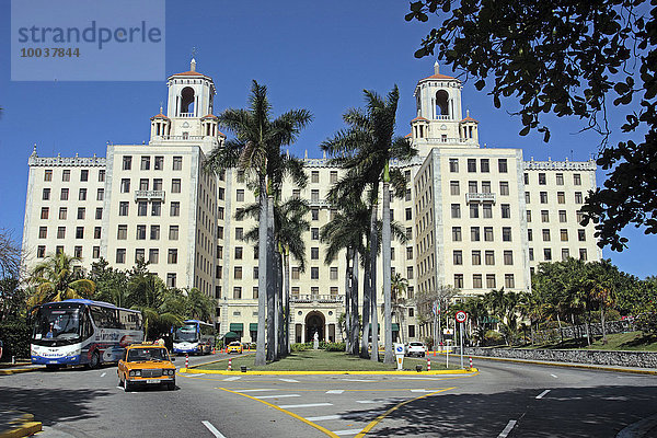 Das berühmte Art déco-Hotel Hotel National  Vedado  Havanna  Kuba  Nordamerika