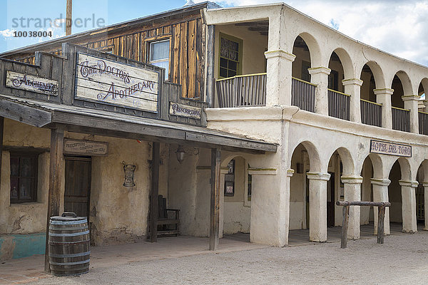 Wild-West Kulisse  Old Tucson Studios  Tucson  Arizona  USA  Nordamerika