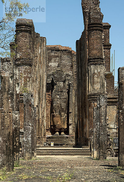 Lankatilaka Tempel  Polonnaruwa  Sri Lanka  Asien
