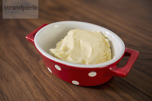 Butter in a bowl