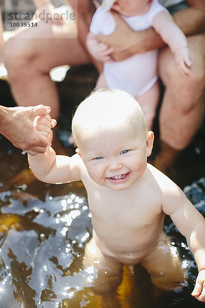 Portrait lächeln Junge - Person Baby