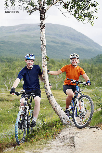 Young cyclist