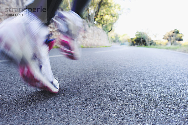 Person running