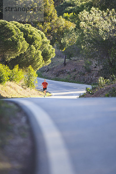 Man jogging