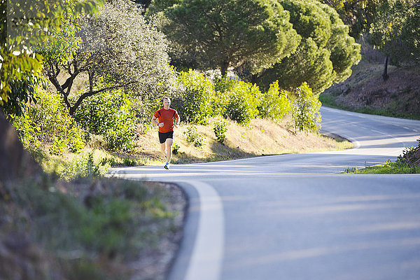 Man jogging