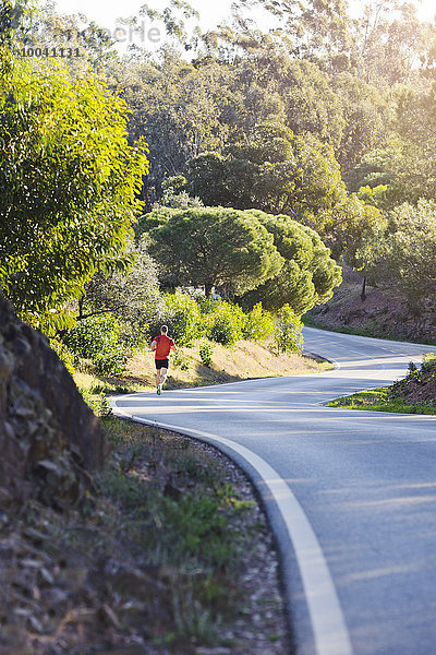 Man jogging