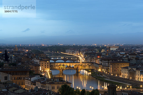 Italien  Florenz  Ponte Vecchio