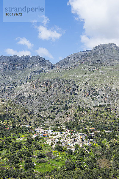 Griechenland  Kreta  Bergdorf Kato Rodakino