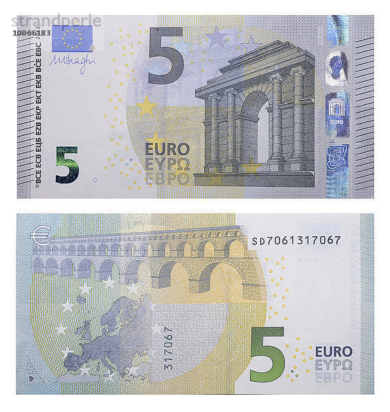 Neue 5 Euro Banknote