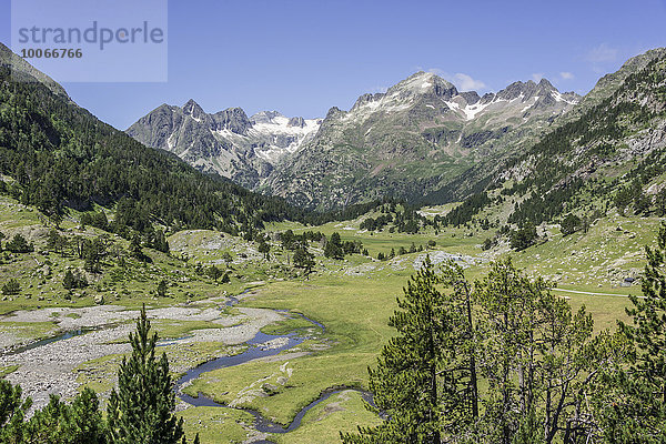 Benasque-Tal  Benasque  Aragón  Spanien  Europa