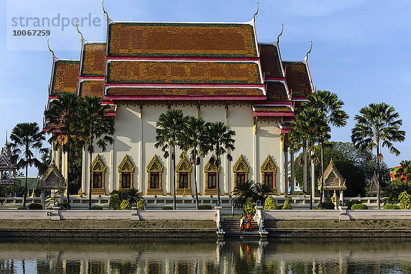 Süd-Fassade des Wat Klang Tempels  Buriram  Provinz Buri Ram  Isan  Isaan  Thailand  Asien