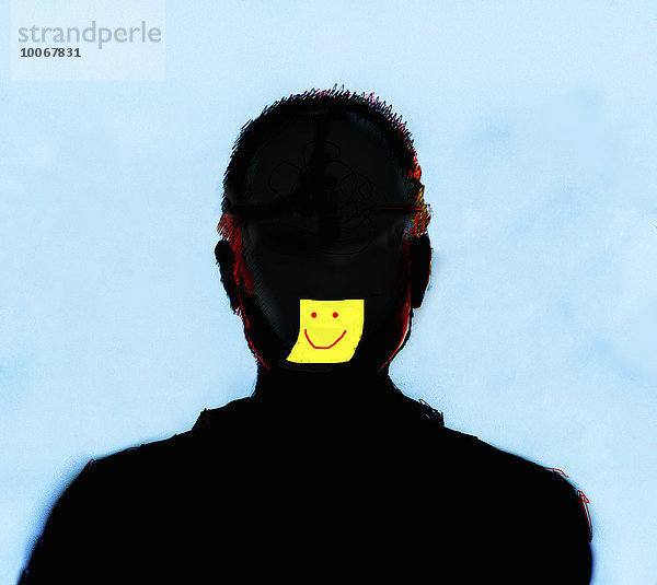 Silhouette Smiley