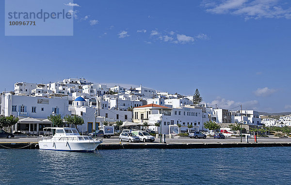 Ortsansicht  Noussa  Paros  Kykladen  Griechenland  Europa