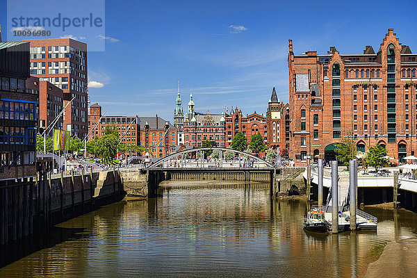 Magdeburger Hafen in der Hafencity  Hamburg  Deutschland  Europa