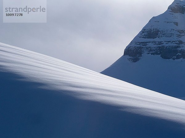 Verschneite Landschaft  Flaine  Frankreich