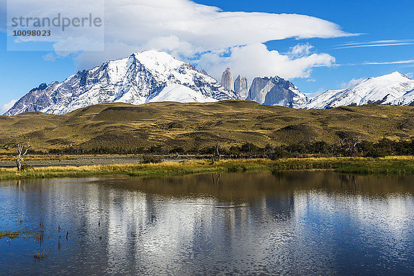 Cuernos del Paine  Nationalpark Torres del Paine  Patagonien  Chile  Südamerika