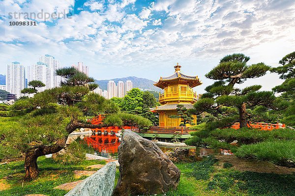 Pagode  Nan Lian Garten  Diamond Hill  Hongkong  China