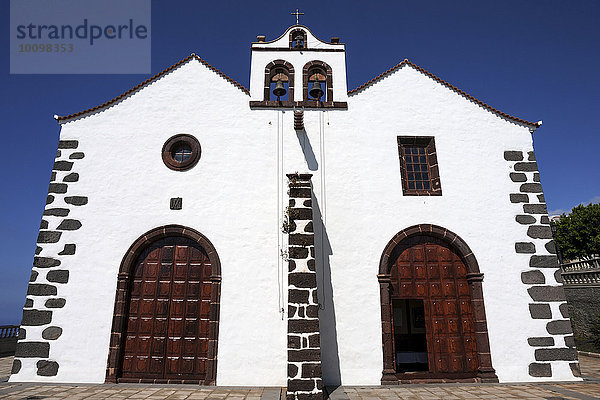 Kirche  Iglesia Nuestra Señora de La Luz  Santo Domingo de Garafia  La Palma  Kanarische Inseln  Spanien  Europa