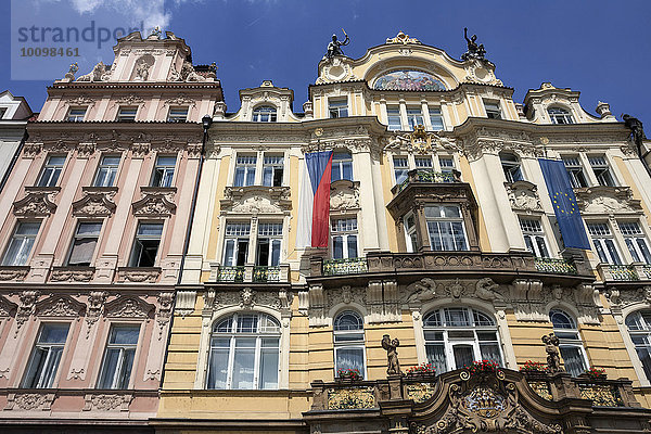 Gebäude des Ministeriums für Regionalentwicklung  Ministerstvo Pro Mistnì Rozvoj  Prag  Tschechien  Europa