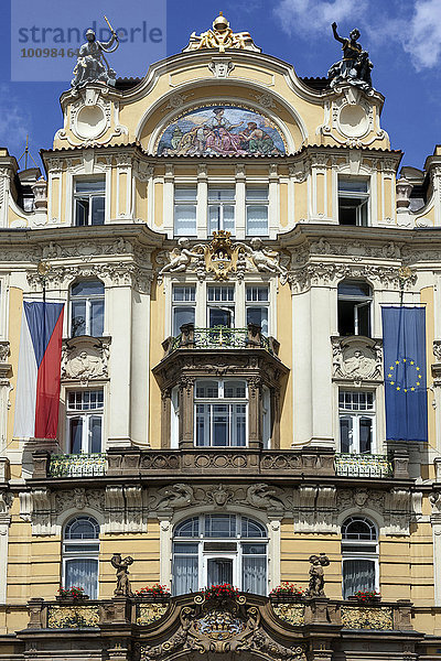 Gebäude des Ministeriums für Regionalentwicklung  Ministerstvo Pro Mistnì Rozvoj  Prag  Tschechien  Europa