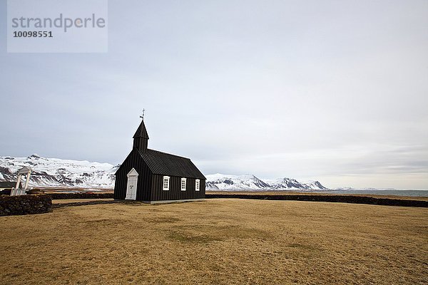 Budir Kirche  Stadarsveit  Snaefellsnes Halbinsel  Island