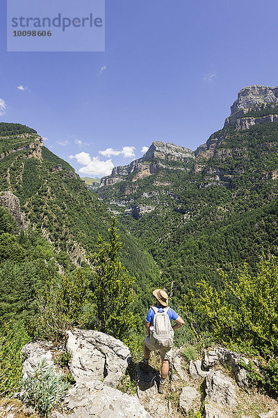 Canón de Aniscio  Ordesa Nationalpark  Provinz Huesca  Spanien  Europa