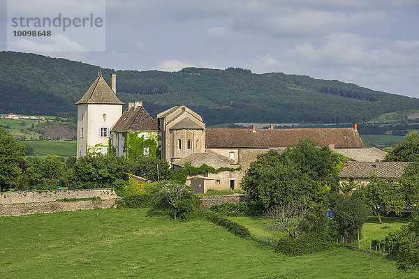 Schloss Chateau des Moines  Berzé-la-Ville  Burgund  Frankreich  Europa