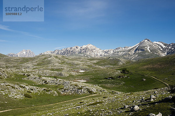 Campo Imperatore  Parco Nazionale del Gran Sasso e Monti della Laga  Abruzzen  Italien  Europa