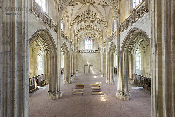 Kloster Brou  Monastère royal de Brou  erbaut von Margarete von Österreich im Stil der Renaissancegotik  Bourg-en-Bresse  Rhône-Alpes  Frankreich  Europa