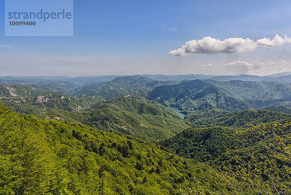 Ridracoli-See  Sasso Fratino Naturschutzgebiet und Nationalpark Foreste Casentinesi  Emilia Romagna  Toskana  Italien  Europa