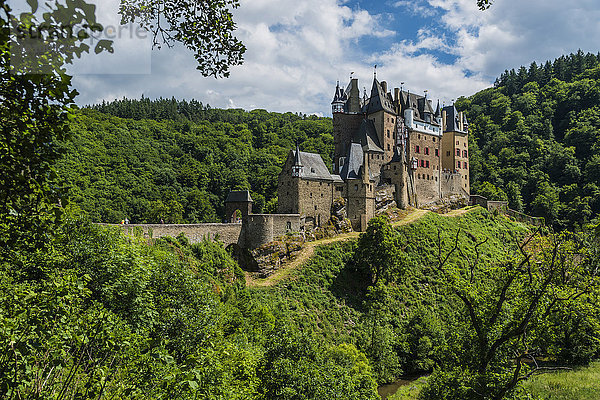 Burg Eltz  Wierschem  Rheinland-Pfalz  Deutschland  Europa