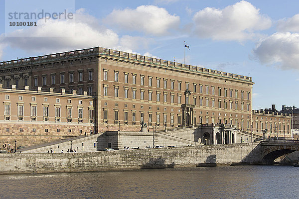 Königliches Schloss  Kungliga Slottet  Stockholm  Schweden  Europa