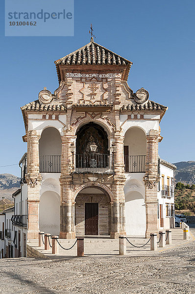Kapelle der Virgen del Socorro  Plaza del Portichuelo  Antequera  Andalusien  Spanien  Europa