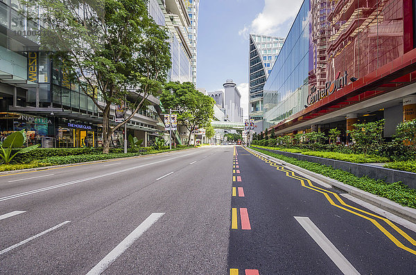 Straße  Innenstadt  Singapur  Indonesien  Asien