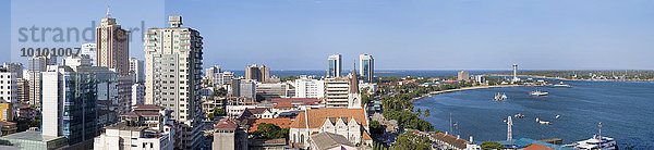 Skyline  Dar es Salaam  Tansania  Afrika