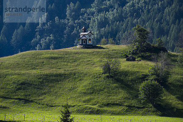 Hubertus Kapelle Hinterbichl  Umbaltal  Tauern Nationalpark  Hinterbichl  Virgental  Osttirol  Tirol  Österreich  Europa