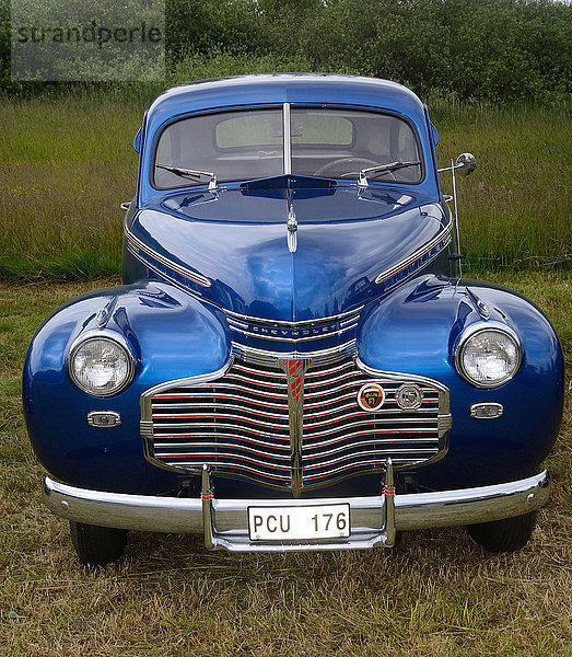 Oldtimer  Chevrolet Master Deluxe  1941  Skurup  Schweden  Europa