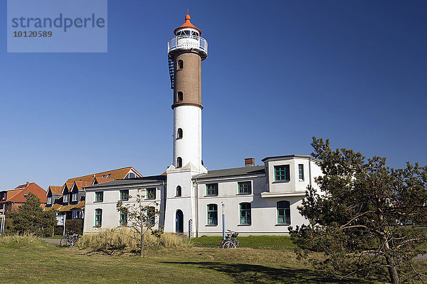 Leuchtturm von Timmendorf  Insel Poel  Ostsee  Mecklenburg-Vorpommern  Deutschland  Europa