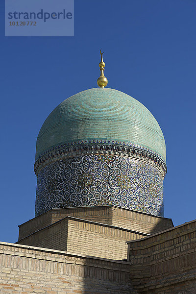 Kuppel der Barak Khan Medrese  Taschkent  Usbekistan  Asien