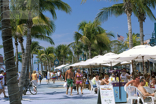 Strandcafes  Fort Myers  Florida  USA  Nordamerika