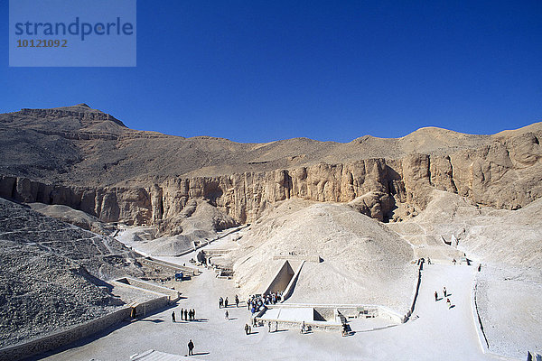 Tal der Könige  Theben  Ägypten  Afrika