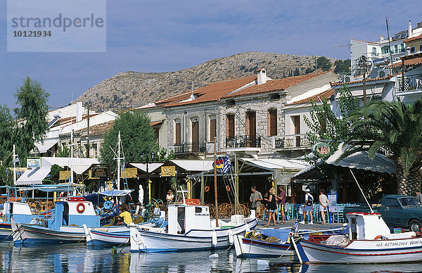 Fischerboote  Pythagorio  Samos  Griechenland  Europa