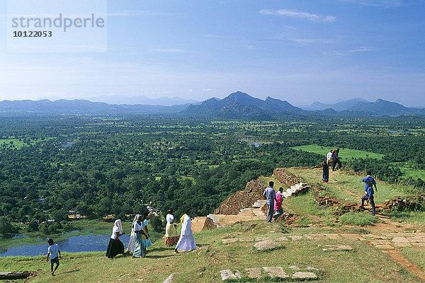 Löwenfelsen  Sigiriya  Sigirija  Sri Lanka  Asien