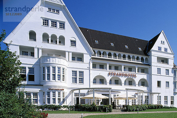 Strandhotel  Glücksburg  Schleswig-Holstein  Deutschland  Europa