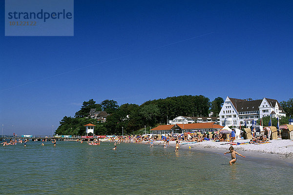 Strand  Holnis bei Glücksburg  Schleswig-Holstein  Deutschland  Europa