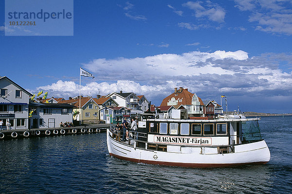 Boot  Smögen  Bohuslän  Schweden  Skandinavien  Europa