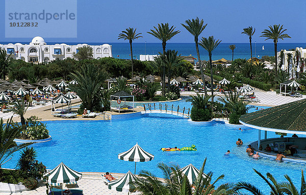 Pool  Hotel Holiday Beach  Sidi Mahres  Djerba  Tunesien  Afrika
