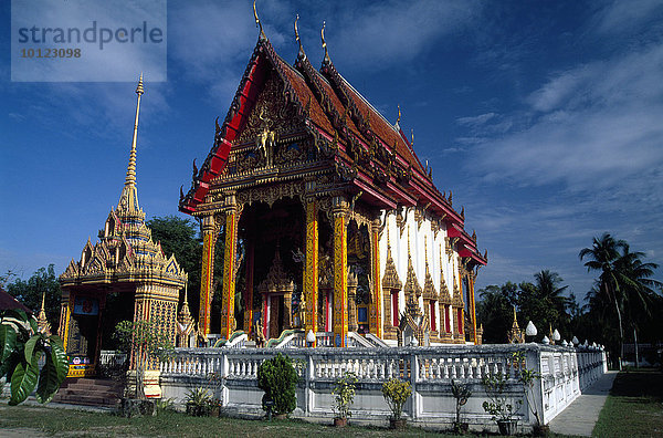Tempel auf Phuket  Thailand  Asien
