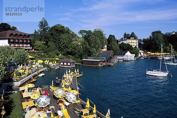 Pörtschach  Wörthersee  Kärnten  Österreich  Europa