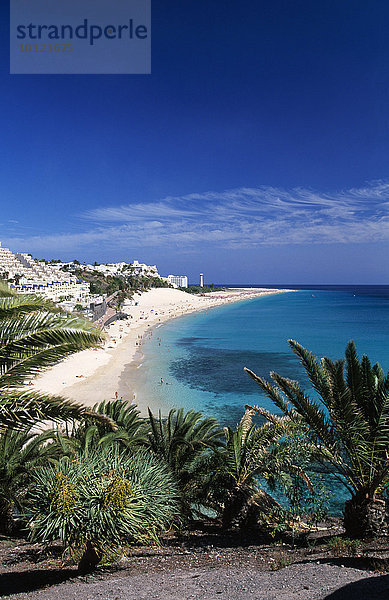 Strand von Morro Jable  Fuerteventura  Kanarische Inseln  Spanien  Europa